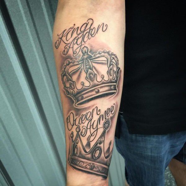 tatuaje rey reina 385