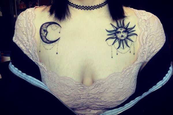 tatuaje sol y luna 922
