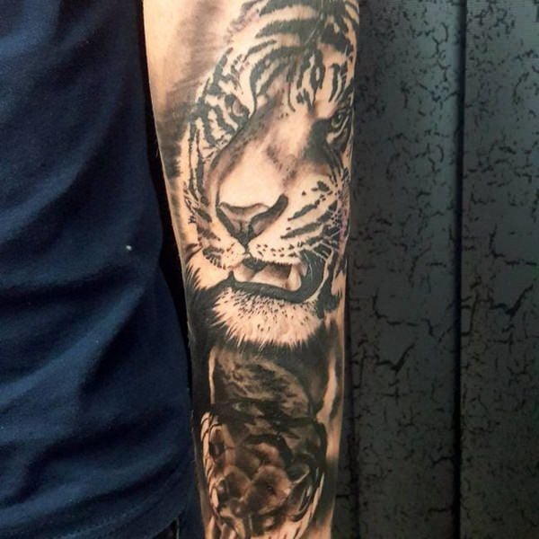 tatuaje tigre 1884