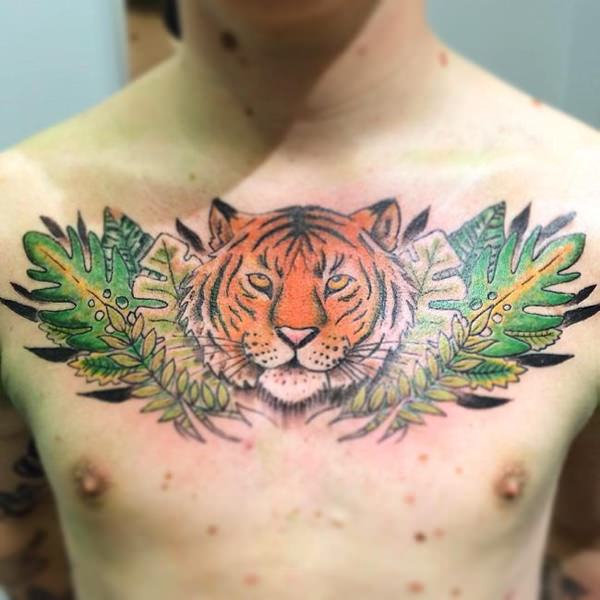 tatuaje tigre 194