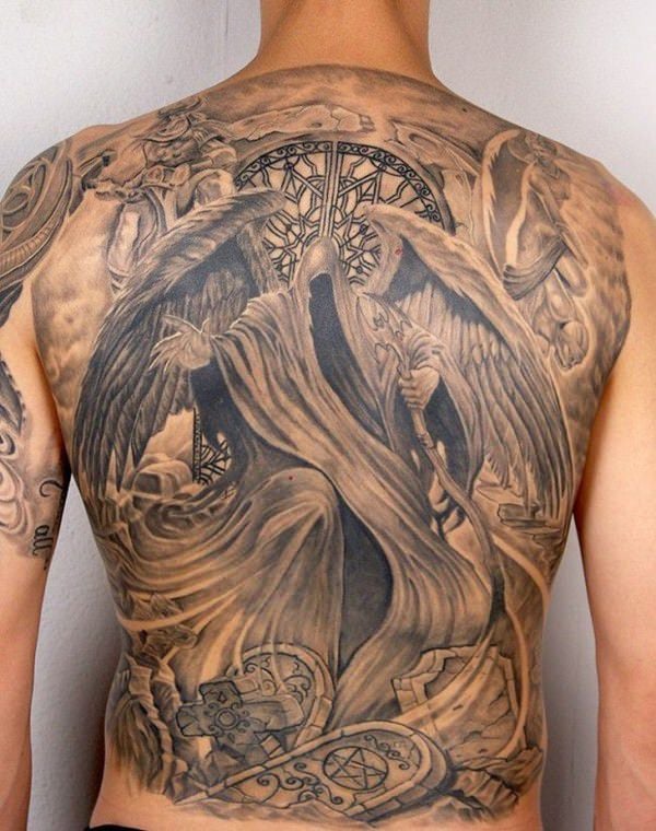 tatuaje angel 136