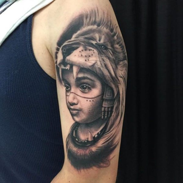 tatuaje azteca 164