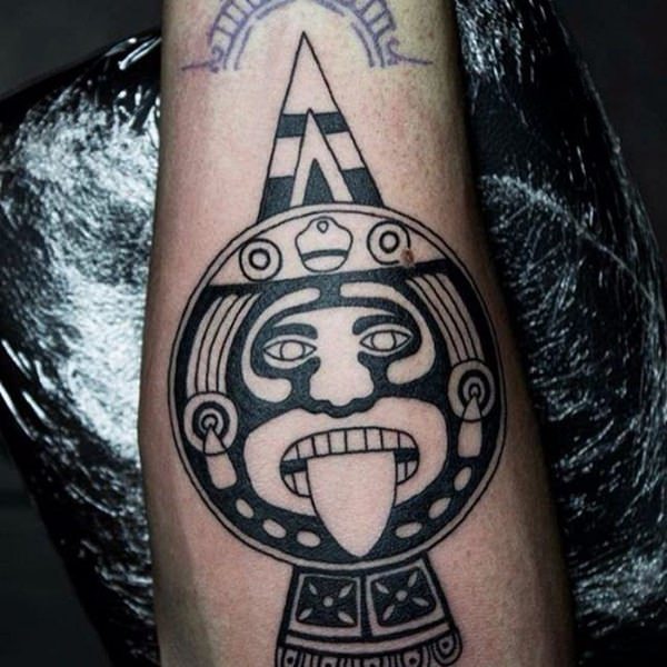 tatuaje azteca 167
