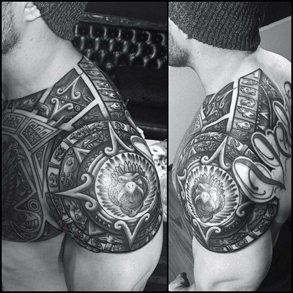 tatuaje azteca 178