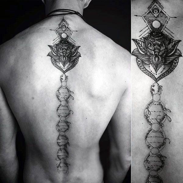 tatuaje columna vertebral 789