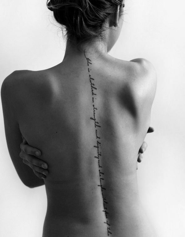 tatuaje columna vertebral 997