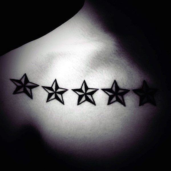 tatuaje estrellas 1842