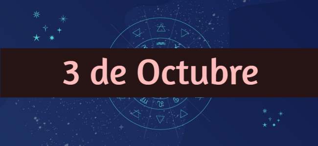 3 octubre