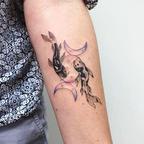 tatuaje para un piscis 17