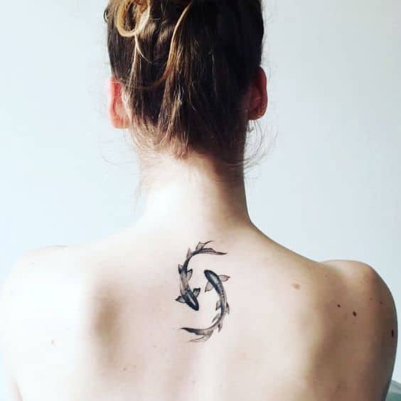 tatuaje para un piscis 18