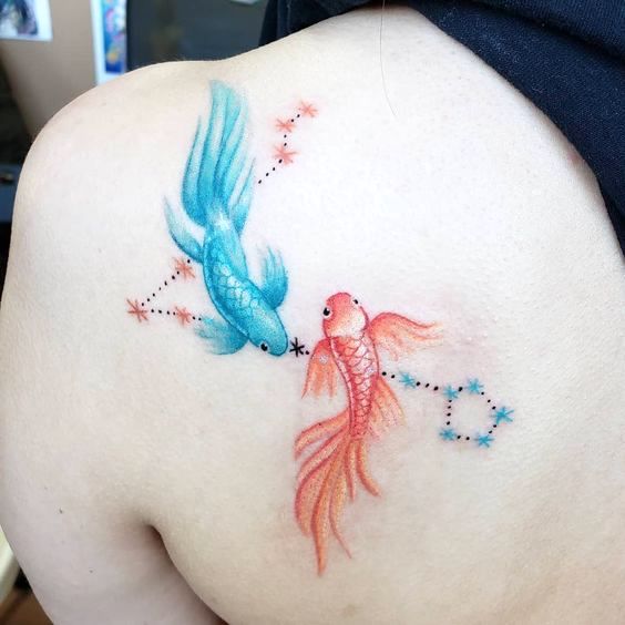 tatuaje para un piscis 19