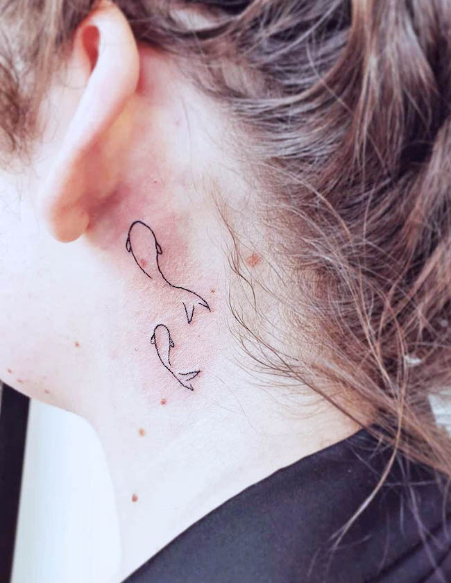 tatuaje para un piscis 44