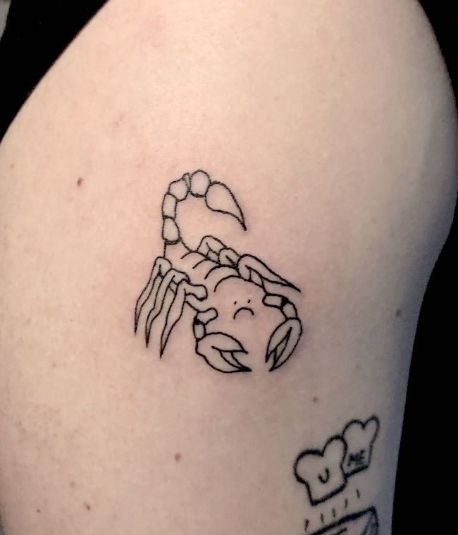tatuaje para un escorpio 01