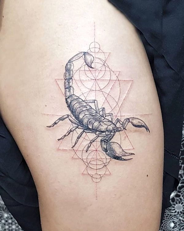 tatuaje para un escorpio 06