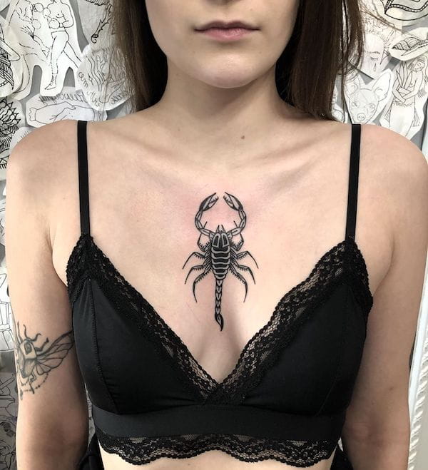 tatuaje para un escorpio 13