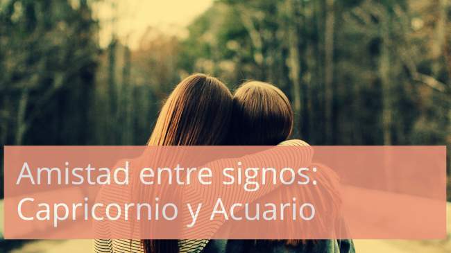 Compatibilidad de amistad entre Capricornio y Acuario según la Astrología