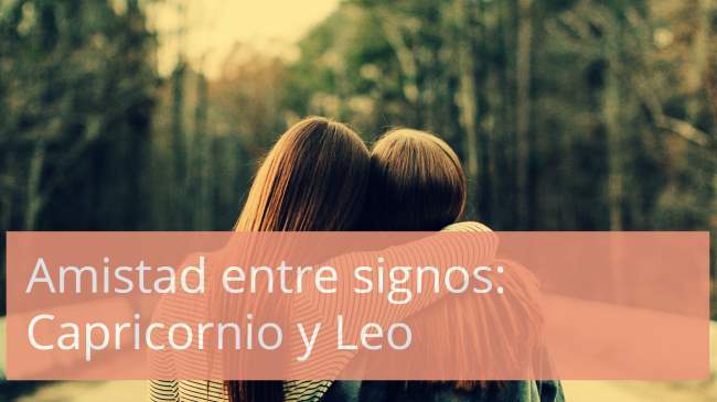 Capricornio y Leo