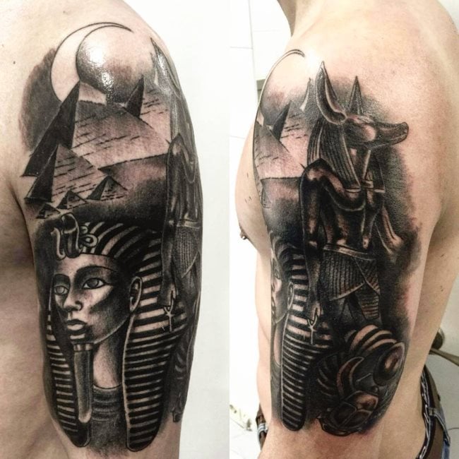 Tatuajes de Anubis