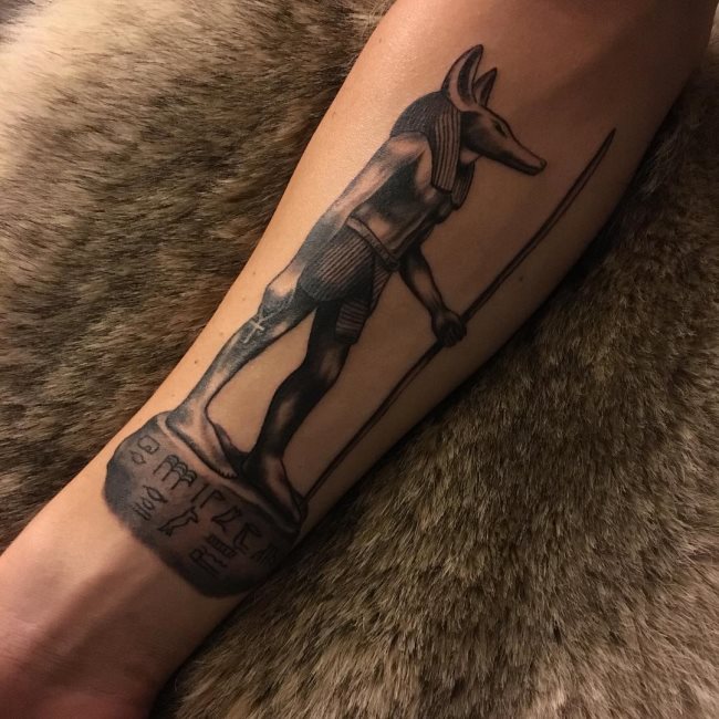 Tatuajes de Anubis