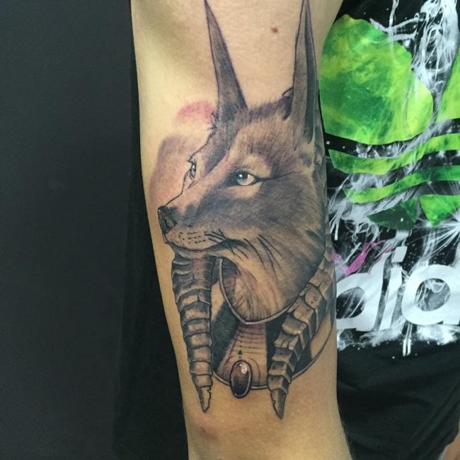 Tatuajes de Anubis