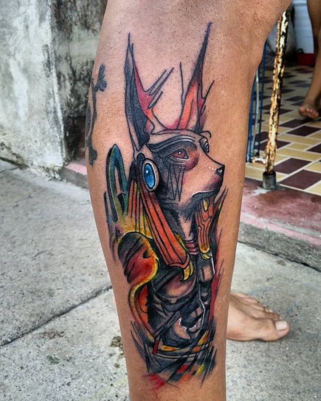 Tatuajes de Anubis: Protección ante un mundo desconocido