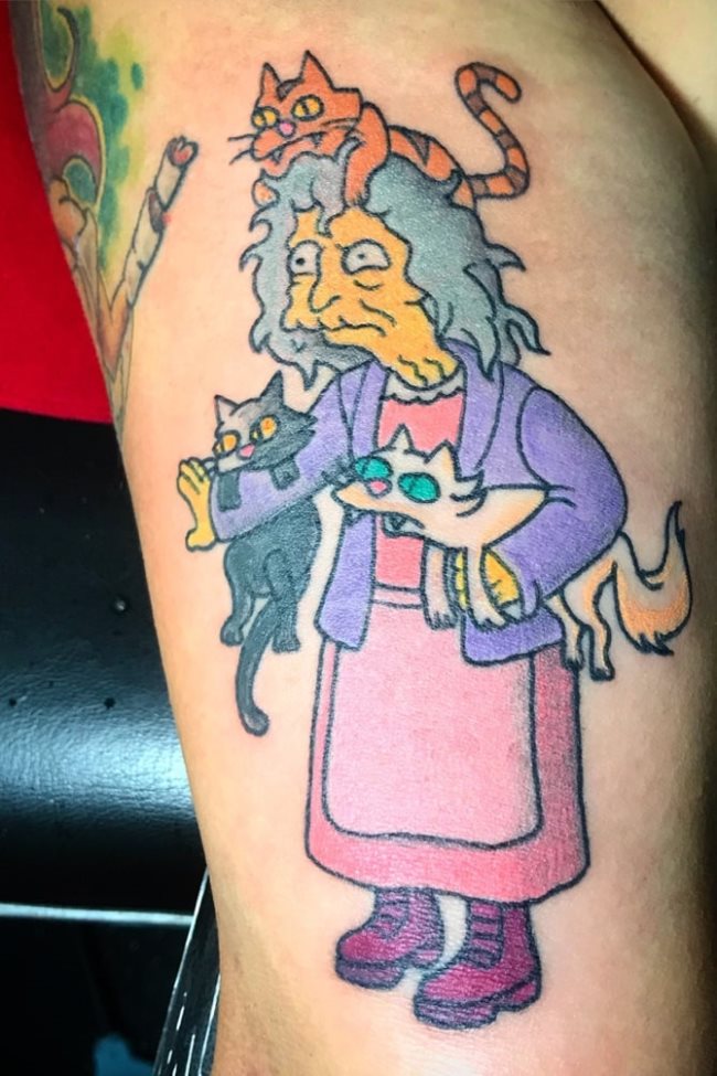 tatuaje bart simpsons 04