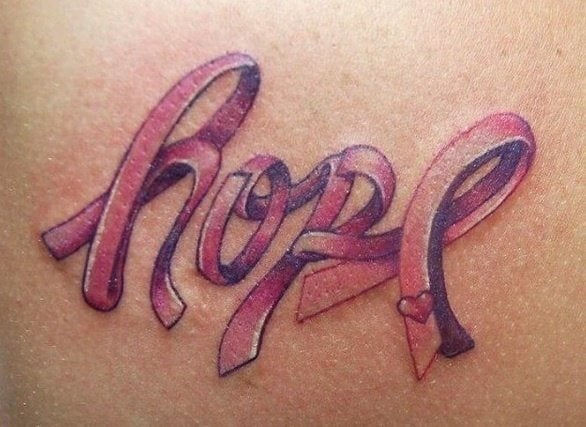 tatuaje lazo cancer 136