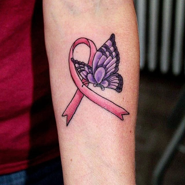 tatuaje lazo cancer 174