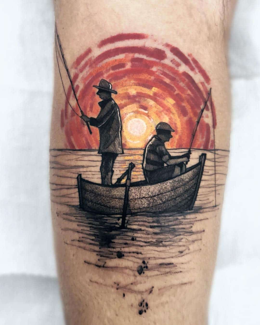 tatuaje pesca pescadores 170