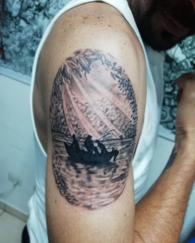 tatuaje pesca pescadores 32