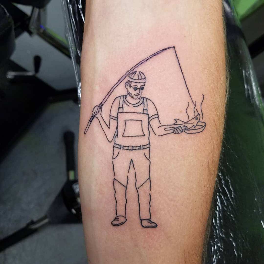 tatuaje pesca pescadores 84