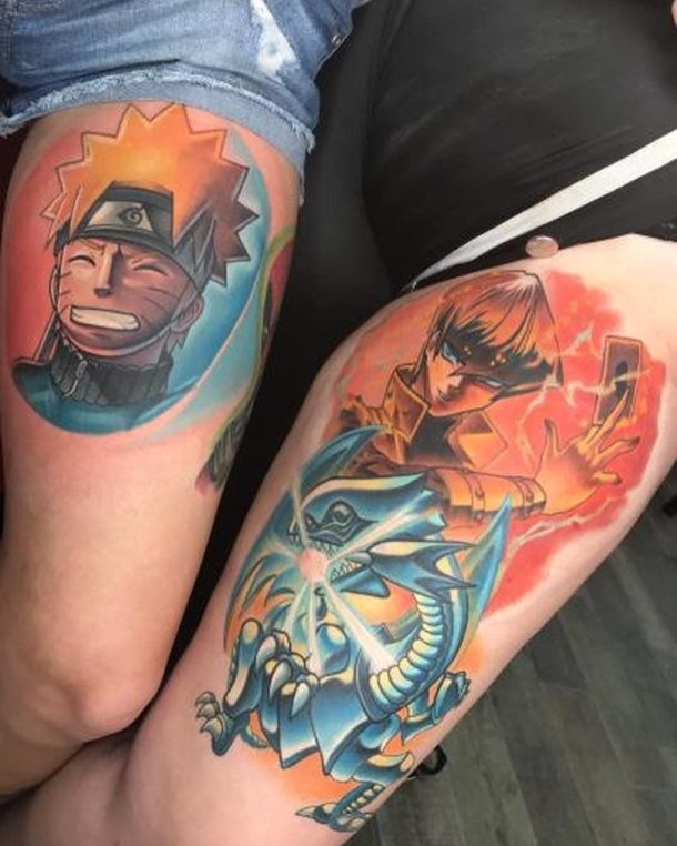 tatuaje anime 14