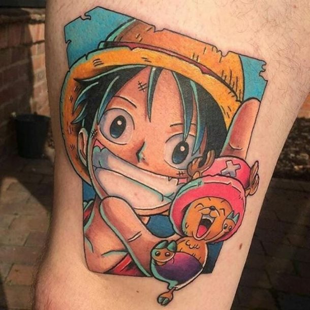 tatuaje anime 23