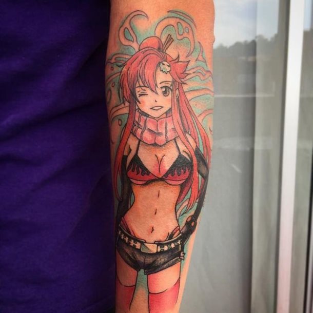 tatuaje anime 26