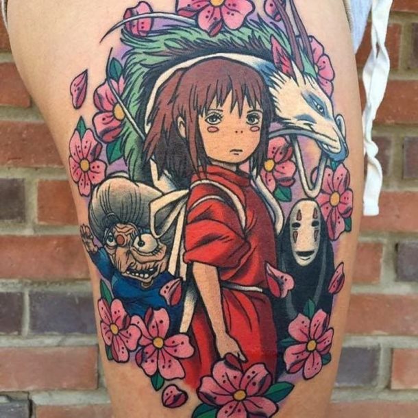 tatuaje anime 44