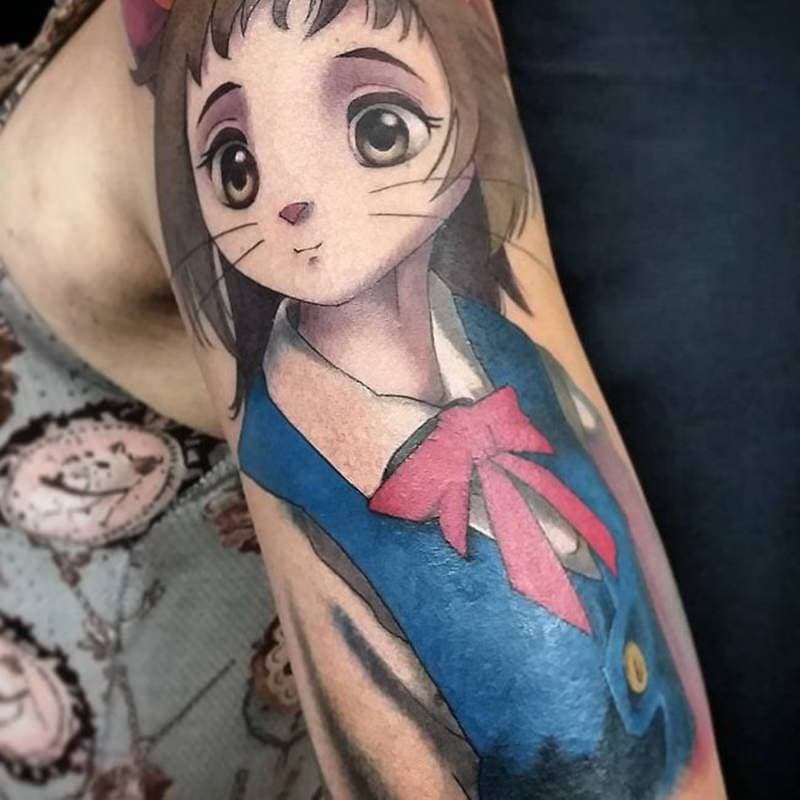 tatuaje anime 52