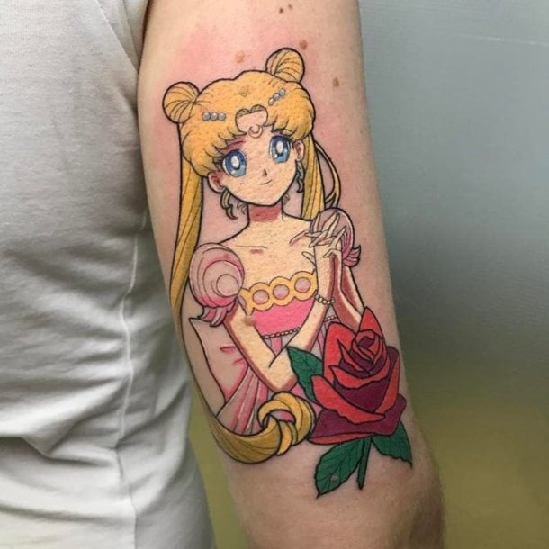 tatuaje anime 61