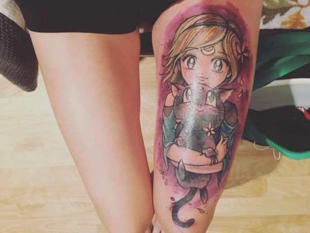 tatuaje anime 66