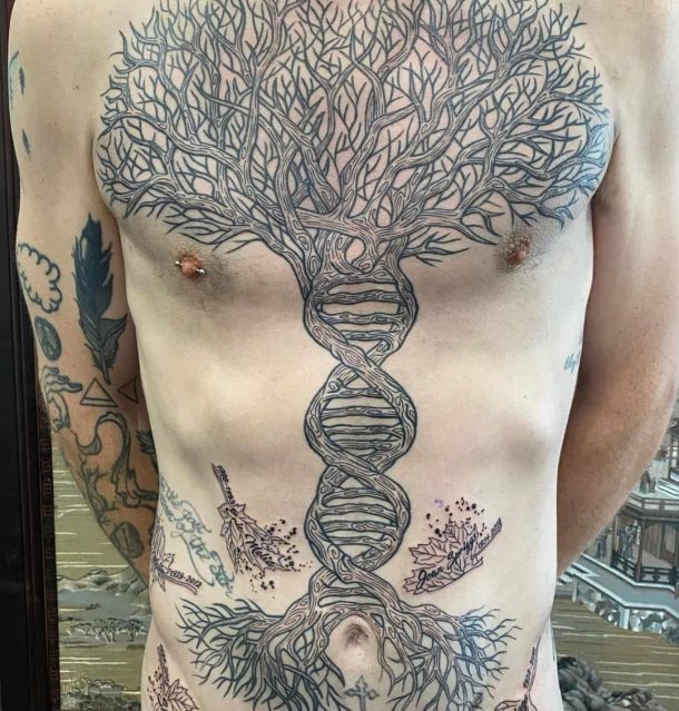 tatuaje arbol genealogico 12