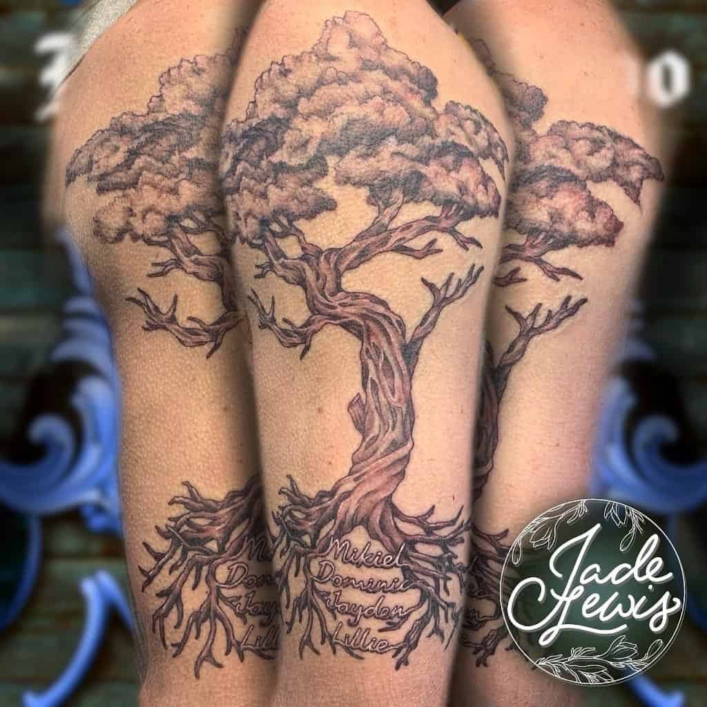 tatuaje arbol genealogico 15