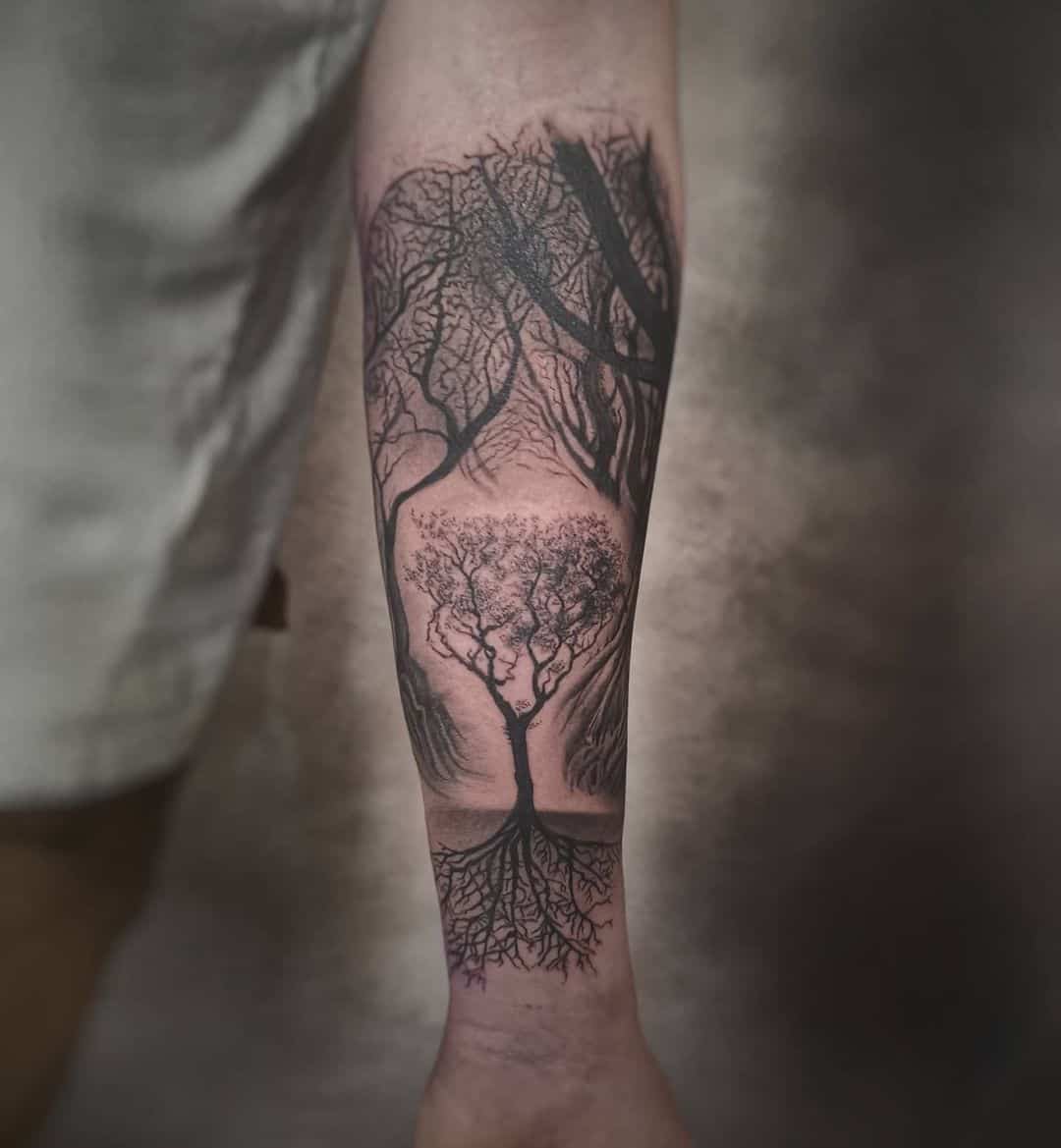 tatuaje arbol genealogico 22