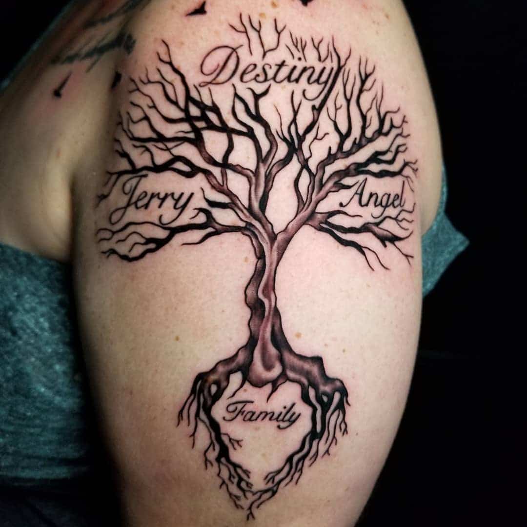 tatuaje arbol genealogico 26