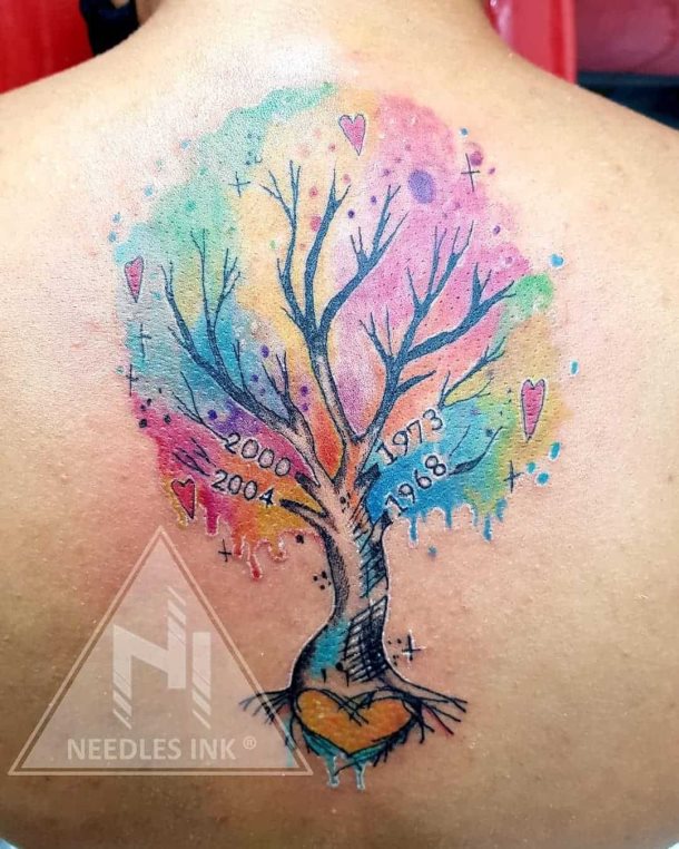 tatuaje arbol genealogico 33