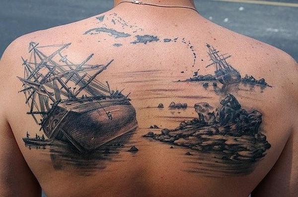 tatuaje barco navio 09