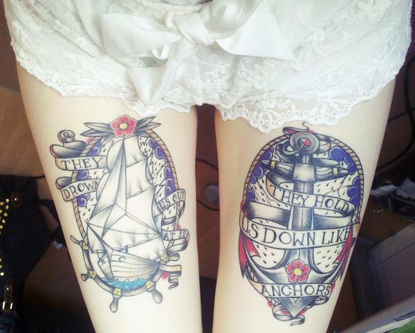 tatuaje barco navio 11