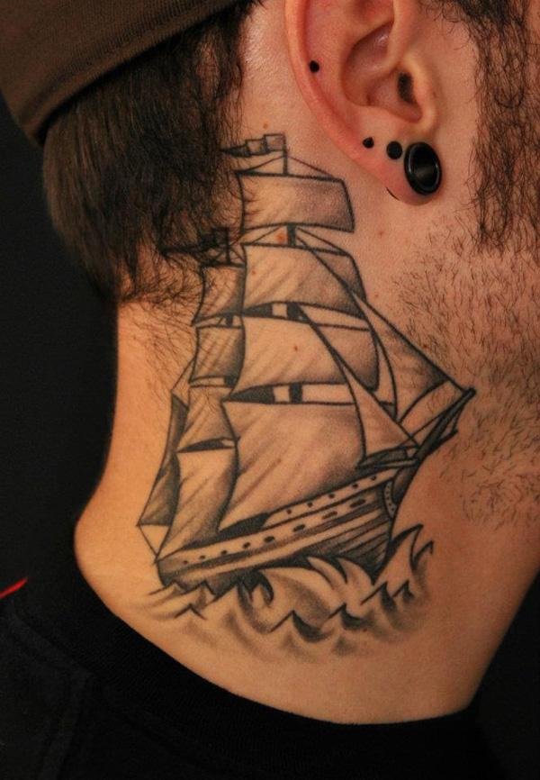 tatuaje barco navio 16