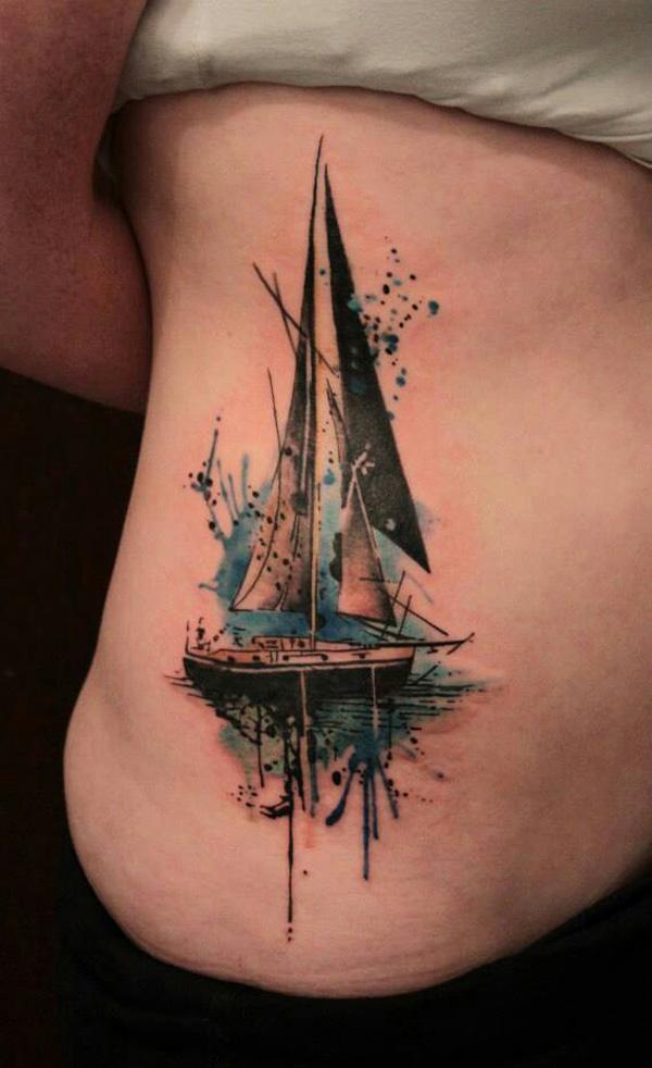 tatuaje barco navio 29