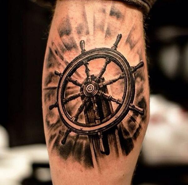 tatuaje barco navio 37