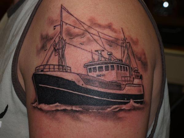 tatuaje barco navio 40