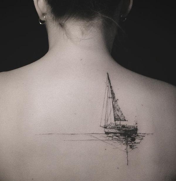 tatuaje barco navio 47